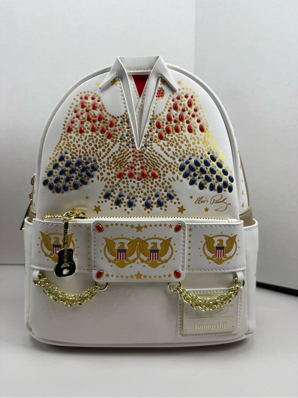 Loungefly Elvis Presley Aloha Jumpsuit Cosplay
Mini Backpack (Exclusive) - Picture 5 of 10